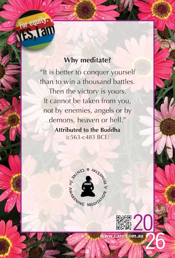 What is to be discovered through meditation?